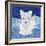 Arctic Fox-Betz White-Framed Art Print