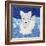 Arctic Fox-Betz White-Framed Premium Giclee Print