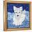 Arctic Fox-Betz White-Framed Stretched Canvas