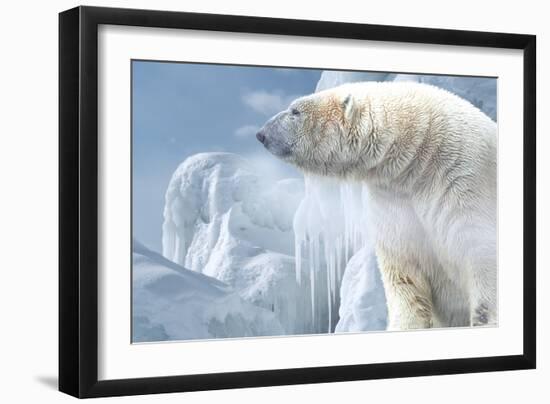 Arctic Frost-Gordon Semmens-Framed Photographic Print