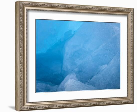 Arctic Ocean, Norway, Svalbard. Close-Up of Glacier Ice-Jaynes Gallery-Framed Photographic Print