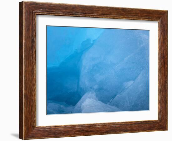 Arctic Ocean, Norway, Svalbard. Close-Up of Glacier Ice-Jaynes Gallery-Framed Photographic Print