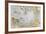 Arctic Old Map. By Paul Vidal De Lablache, Atlas Classique, Librerie Colin, Paris, 1894-marzolino-Framed Premium Giclee Print