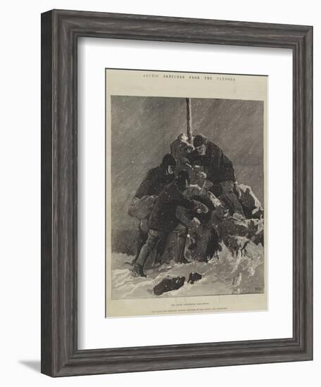 Arctic Sketches from the Pandora-William Heysham Overend-Framed Giclee Print