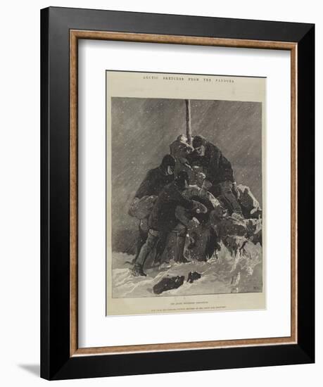 Arctic Sketches from the Pandora-William Heysham Overend-Framed Giclee Print