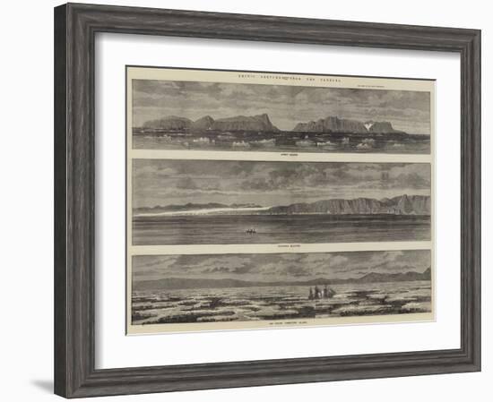 Arctic Sketches from the Pandora-null-Framed Giclee Print
