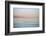 Arctic, Svalbard, Longsfjorden. Moonrise Rises Above Dust at Midnight-David Slater-Framed Photographic Print