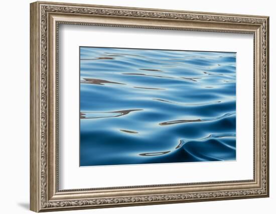 Arctic, Svalbard. Ocean Ripples-David Slater-Framed Photographic Print