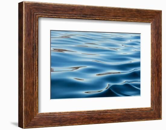 Arctic, Svalbard. Ocean Ripples-David Slater-Framed Photographic Print