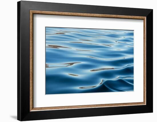 Arctic, Svalbard. Ocean Ripples-David Slater-Framed Photographic Print