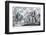 Arctic, Svalbard, Spitsbergen. Ice at the foot of a glacier-Ellen Goff-Framed Photographic Print