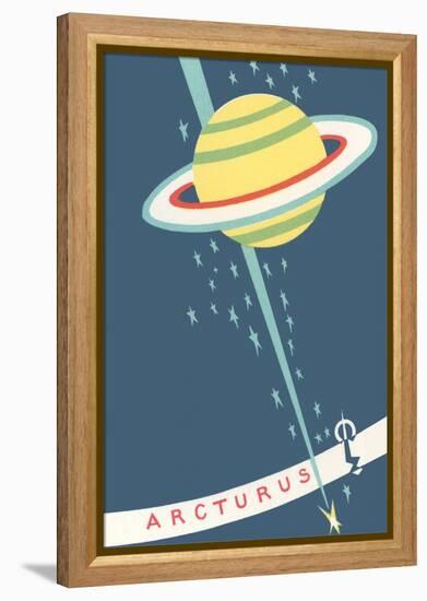 Arcturus and Saturn-null-Framed Premier Image Canvas