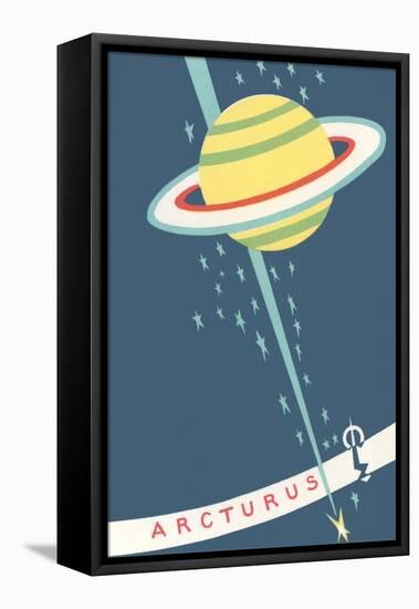 Arcturus and Saturn-null-Framed Premier Image Canvas
