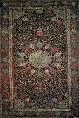 Ardabil Carpet Made For The Mosque At Iran 1530s Giclee Print Art Com