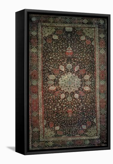 Ardabil Carpet Made for the Mosque at Ardabil, Iran, 1530s-null-Framed Premier Image Canvas