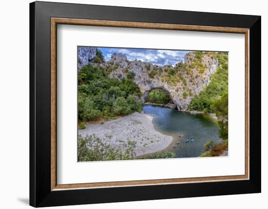 Ardeche. Belvedere des Gorges. Gorges de L'ardeche, France.-Tom Norring-Framed Photographic Print