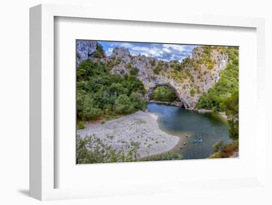 Ardeche. Belvedere des Gorges. Gorges de L'ardeche, France.-Tom Norring-Framed Photographic Print