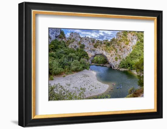 Ardeche. Belvedere des Gorges. Gorges de L'ardeche, France.-Tom Norring-Framed Photographic Print