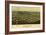 Ardmore, Oklahoma - Panoramic Map - Ardmore, OK-Lantern Press-Framed Art Print