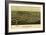 Ardmore, Oklahoma - Panoramic Map - Ardmore, OK-Lantern Press-Framed Art Print