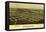 Ardmore, Oklahoma - Panoramic Map - Ardmore, OK-Lantern Press-Framed Stretched Canvas