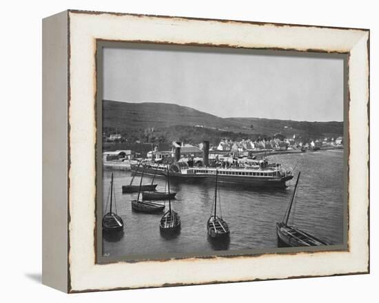 'Ardrishaig - The Steamer Columba at Ardrishaig Quay', 1895-Unknown-Framed Premier Image Canvas