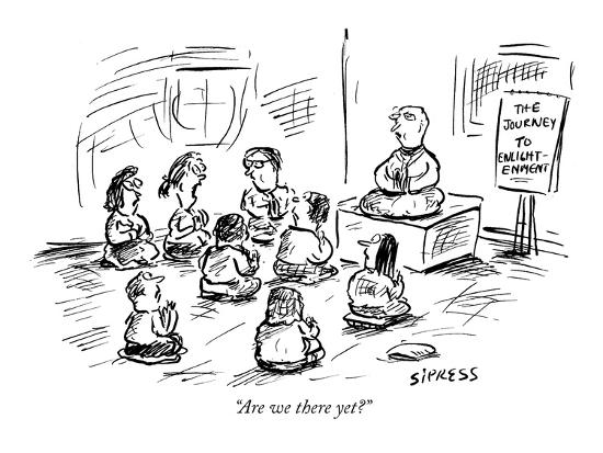 Are We There Yet New Yorker Cartoon Premium Giclee Print David Sipress Art Com