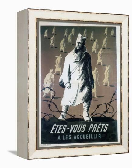 Are You Ready to Welcome Them?, C1946-Bernard Villemot-Framed Premier Image Canvas