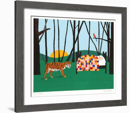 Are You Sleeping?-Mark Sabin-Framed Serigraph