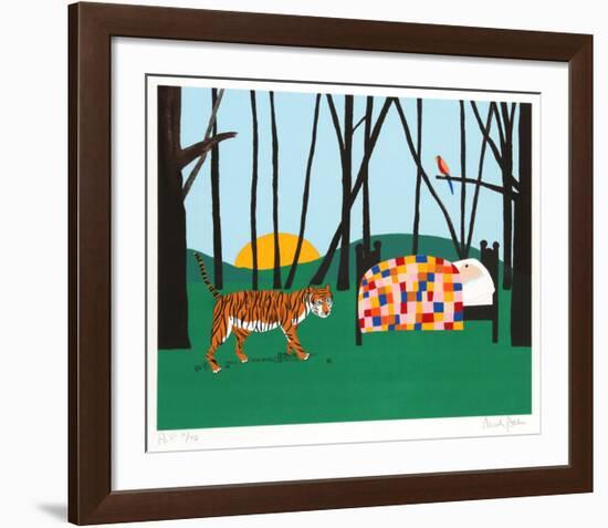 Are You Sleeping?-Mark Sabin-Framed Serigraph