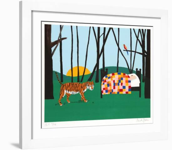 Are You Sleeping?-Mark Sabin-Framed Serigraph