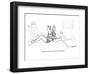 "Are you sure you've done this before?" - New Yorker Cartoon-John Donohue-Framed Premium Giclee Print