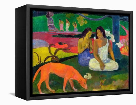 Arearea, 1892-Paul Gauguin-Framed Premier Image Canvas