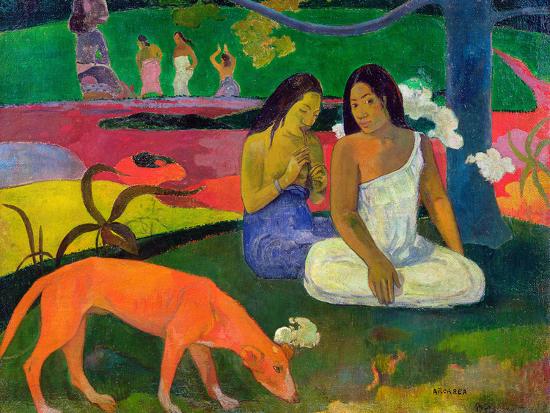 Arearea, 1892 Giclee Print by Paul Gauguin