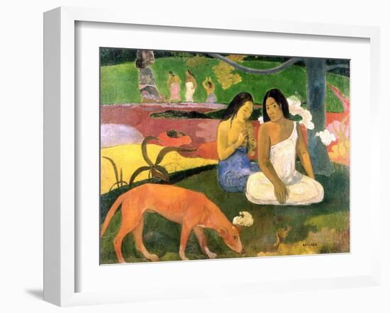 Arearea-Paul Gauguin-Framed Giclee Print