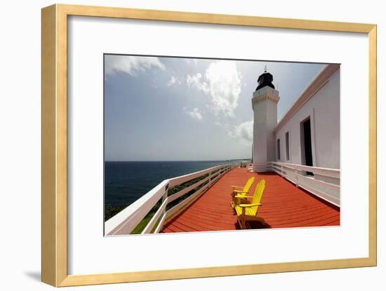 Arecibo Lighthouse, Puerto Rico-George Oze-Framed Photographic Print