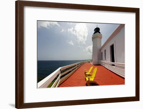 Arecibo Lighthouse, Puerto Rico-George Oze-Framed Photographic Print