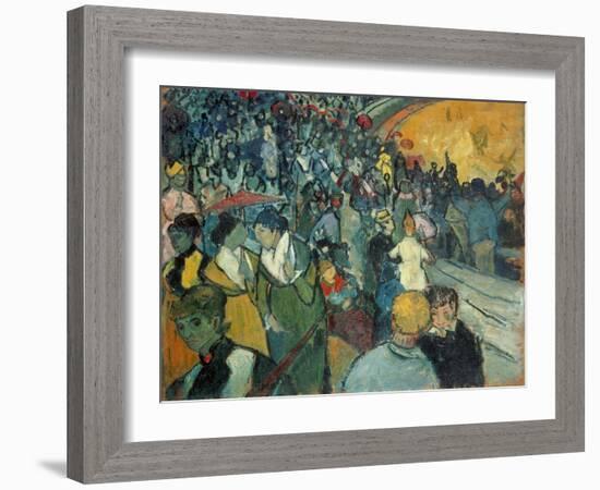Arena at Arles, 1888-Vincent van Gogh-Framed Giclee Print