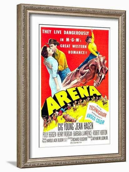 Arena-null-Framed Art Print