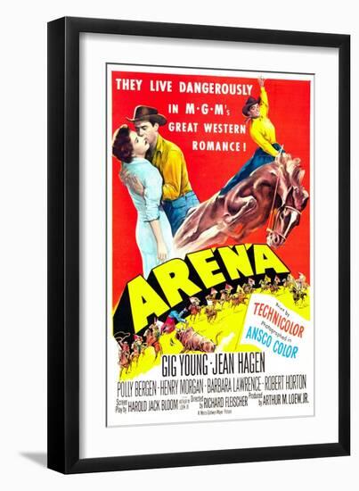 Arena-null-Framed Art Print