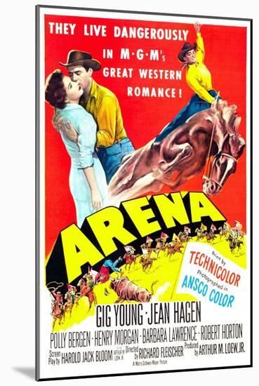 Arena-null-Mounted Art Print