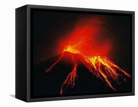 Arenal Erupting-Kevin Schafer-Framed Premier Image Canvas