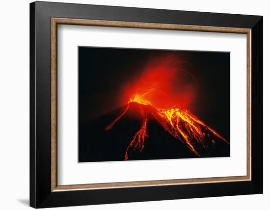 Arenal Erupting-Kevin Schafer-Framed Photographic Print