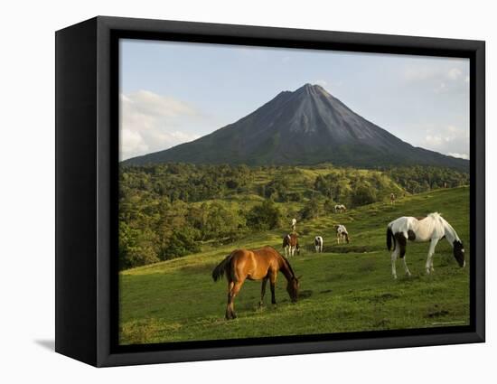 Arenal Volcano from the La Fortuna Side, Costa Rica-Robert Harding-Framed Premier Image Canvas