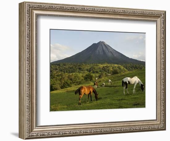 Arenal Volcano from the La Fortuna Side, Costa Rica-Robert Harding-Framed Premium Photographic Print