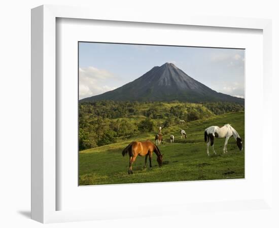 Arenal Volcano from the La Fortuna Side, Costa Rica-Robert Harding-Framed Photographic Print