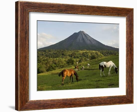 Arenal Volcano from the La Fortuna Side, Costa Rica-Robert Harding-Framed Photographic Print