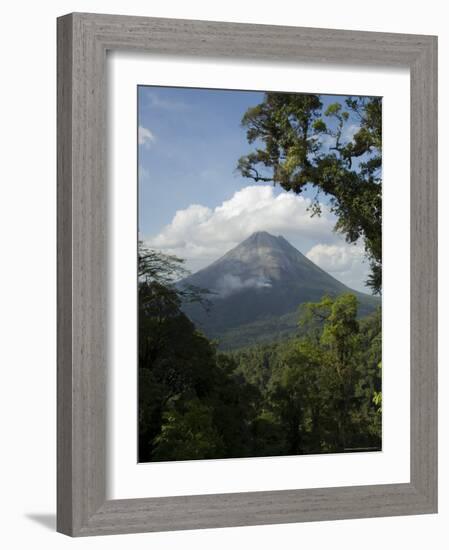 Arenal Volcano from the Sky Tram, Costa Rica-Robert Harding-Framed Photographic Print