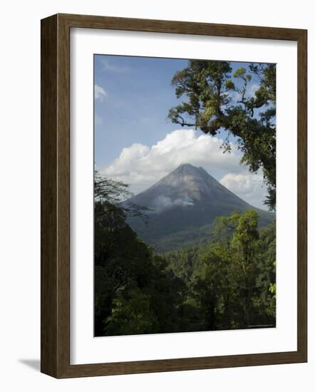 Arenal Volcano from the Sky Tram, Costa Rica-Robert Harding-Framed Photographic Print