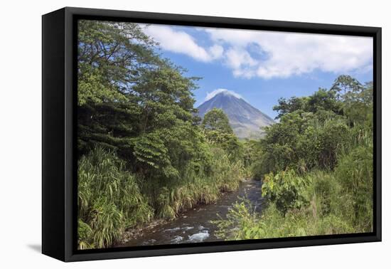 Arenal Volcano, La Fortuna, Alajuela, Costa Rica, Central America-Alex Robinson-Framed Premier Image Canvas